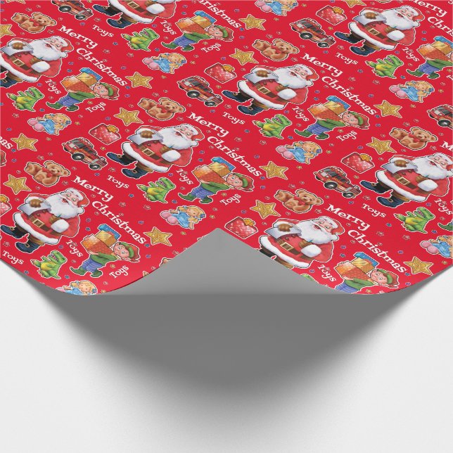 Papier Cadeau Rouge de papier d'emballage de jouets de l'atelier (Coin)