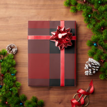 Rouge et noir classique Plaid de Noël de Buffalo