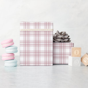 Papier Cadeau Rouleau de Motif d'enveloppement de Rose léger et 