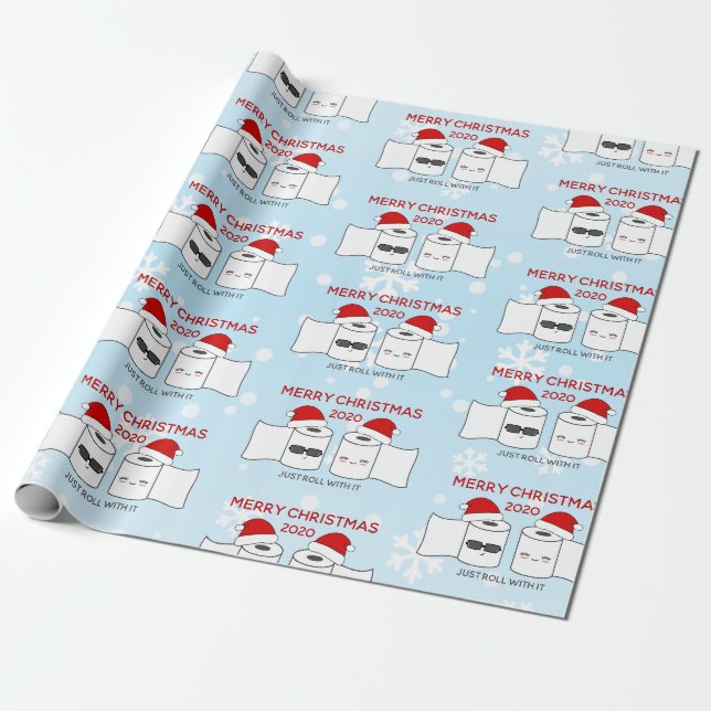 Papier Cadeau Rouler Avec Du Papier Toilette It (Déroulé)