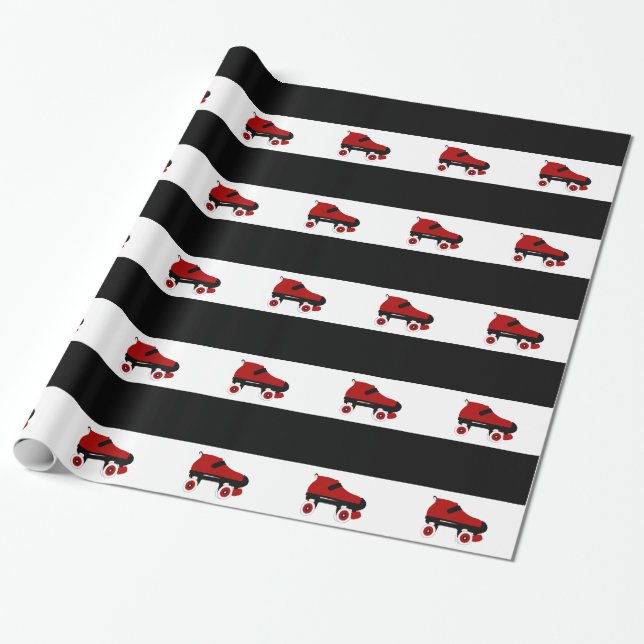 Papier Cadeau roulette rousse (Déroulé)