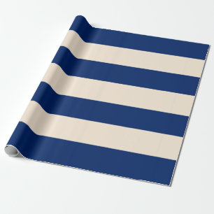 Papier Cadeau Royal Blue Stripes