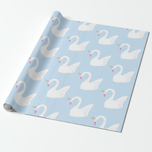 Papier Cadeau Royal Swan