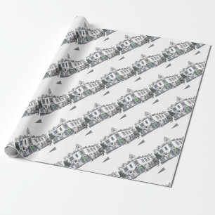 Papier Cadeau rue de la vieille ville