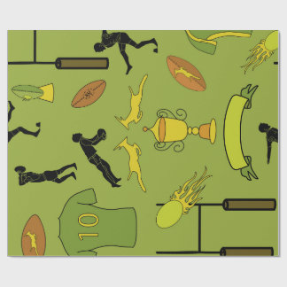 Papier Cadeau Rugby game are on Wrapping Paper