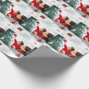 Papier Cadeau Russe traditionnel 1 photo hiver Joyeux Noël