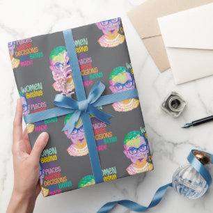 Papier Cadeau Ruth Bader Ginsburg Les femmes ont leur place part
