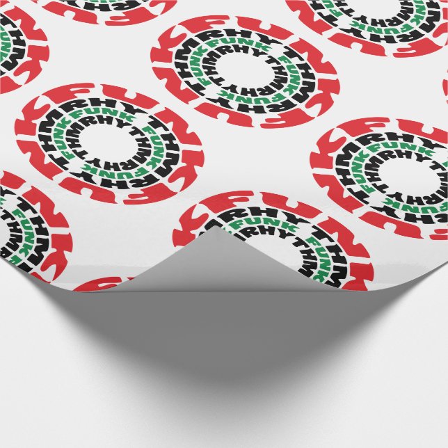 Papier Cadeau Rythme funk Funk Rhythme funk (Coin)