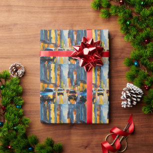 Papier Cadeau Rythmes urbains Splash d'art Cityscape