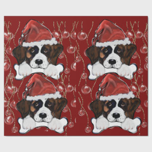 Papier Cadeau Saint-Bernard
