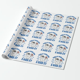 Papier Cadeau Saint Molar Je L'Ai Fait Dentiste RDH Graduation