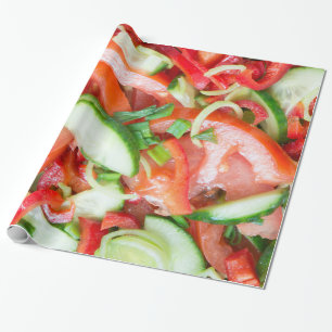 Papier Cadeau Salade végétale