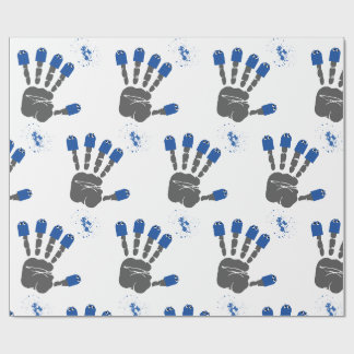 Papier Cadeau Salut cinq