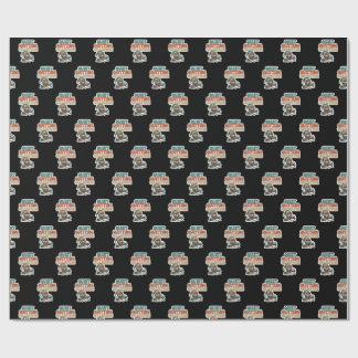 Papier Cadeau Santa Corp Quiet Quitting Elf Funny Office