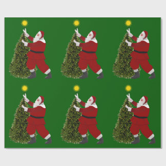Papier Cadeau Santa Star’s The Tree Wrapping Paper