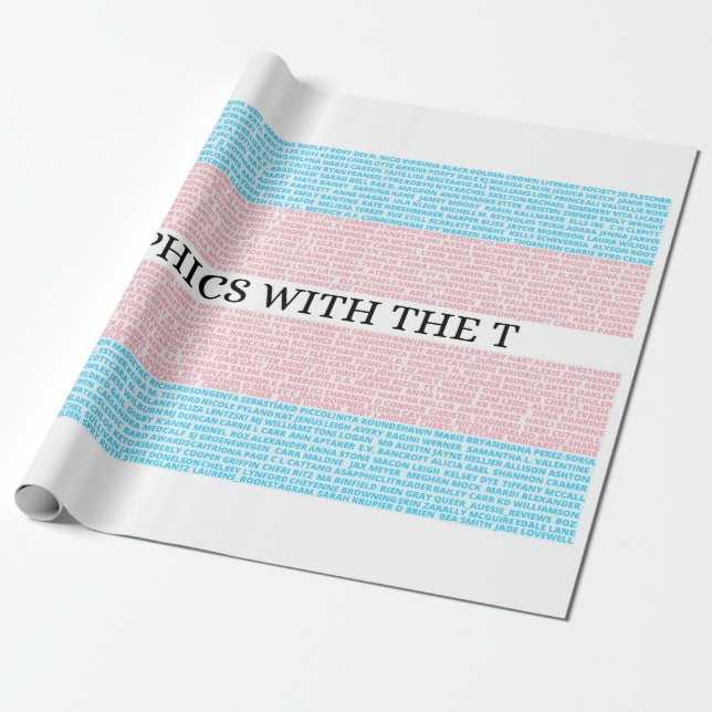 Papier Cadeau Sapphics avec papier d'emballage T 3.0 (Déroulé)