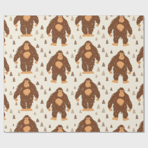 Papier Cadeau Sasquatch 