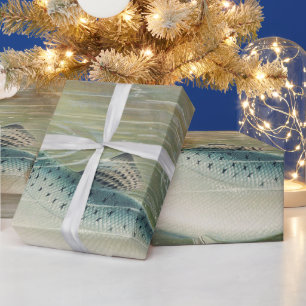 Papier Cadeau Saumon de Californie par S.A. Kilbourne, Poisson V