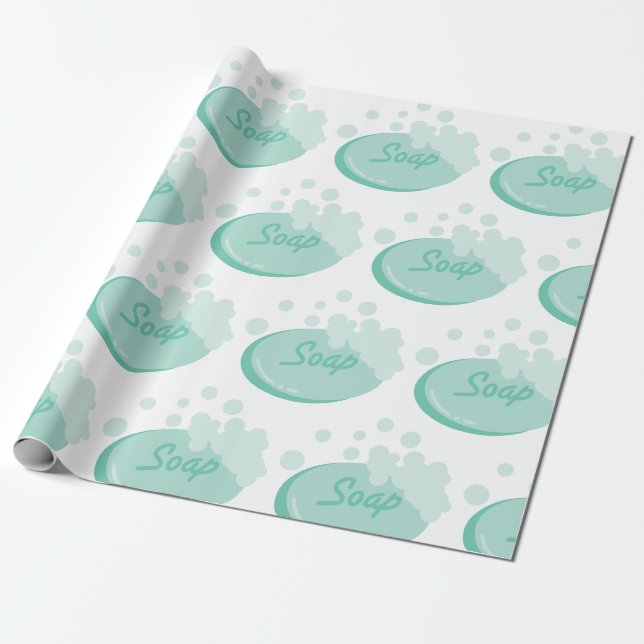 Papier Cadeau Savon (Déroulé)