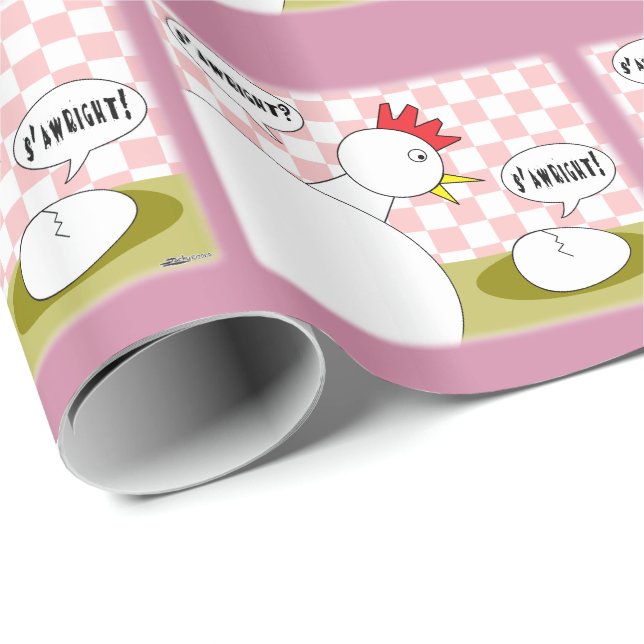 Papier Cadeau S'Awright ? (Coin rond)