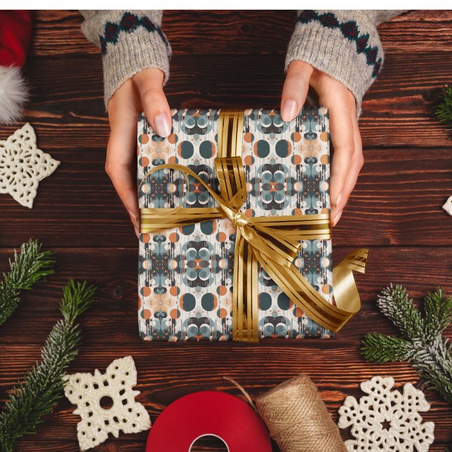 Papier Cadeau Scandi Groove (Créateur téléchargé)