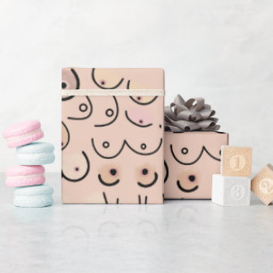 Papier Cadeau Scandi moderne neutre