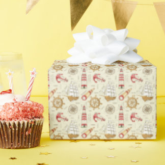 Papier Cadeau Scène Océanique