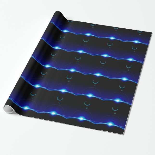 Papier Cadeau Scène solaire (Déroulé)
