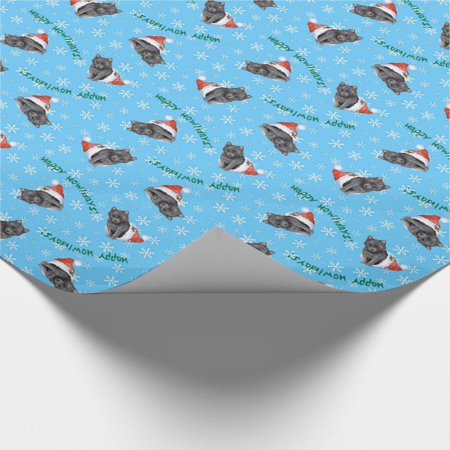 Papier Cadeau Schipperke heureux de Howlidays (Coin)