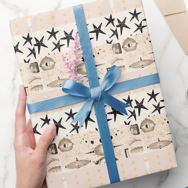 Papier cadeau sci-fi (Créateur téléchargé)