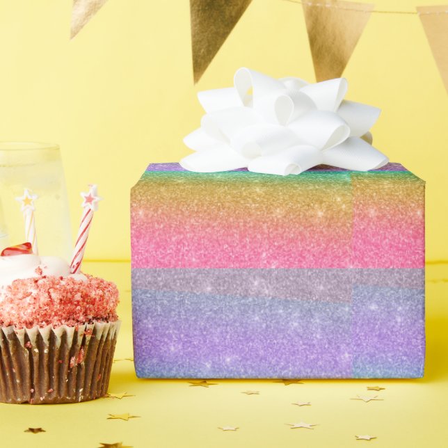 Papier Cadeau scintille (Fête d'anniversaire)