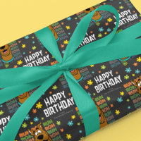 Scooby-Doo personnalisé Ruh Roh Joyeux anniversair