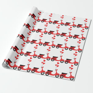 Papier Cadeau Scooter italien