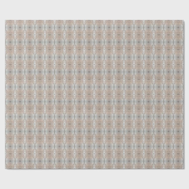 Papier Cadeau Sea Shells Love, Romantique Exotic Tropical Bridal (Plat)