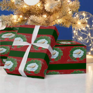 Papier Cadeau Seagull Joyeux Noël - Papier d'enveloppement