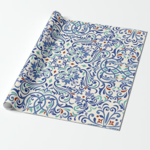 Papier Cadeau Seamless turkish colorful pattern. Endless pattern