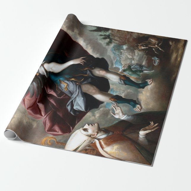 Papier Cadeau Sebastian Lopez d'Arteaga Saint Michel (Déroulé)