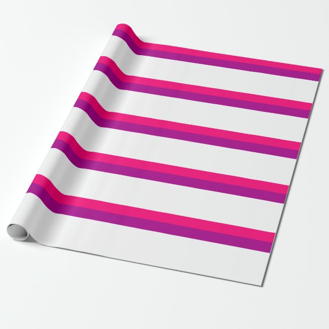 Papier Cadeau Semi-bisexual pride flag (Déroulé)