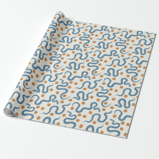 Papier Cadeau Serpents et pommes