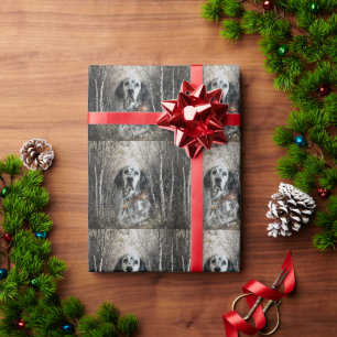 Papier Cadeau Setter anglais 