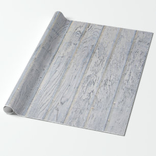 Papier Cadeau Shabby Chic bois patiné