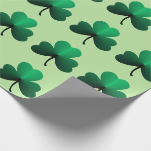 Papier Cadeau Shamrock