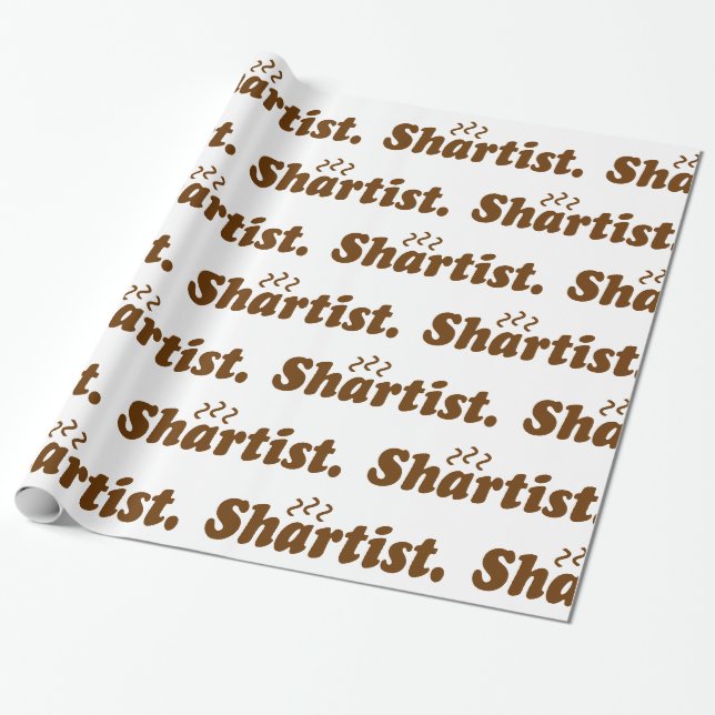 Papier Cadeau Shartist. (Déroulé)