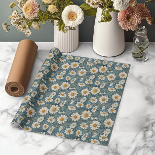 Papier Cadeau Shasta Daisy