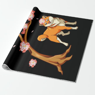 Papier Cadeau Shiba Inu Chien cadeau japonais |Propriétaire de c