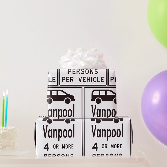 Papier Cadeau SIGNE DE LA PLACE DE Van (Créateur téléchargé)