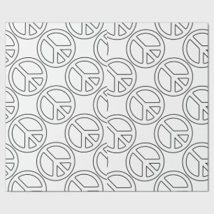 Papier Cadeau Signe de paix
