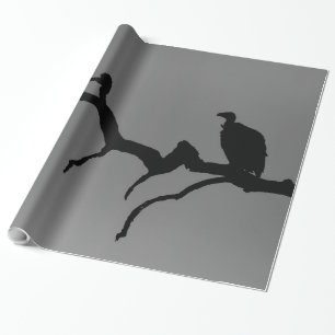 Papier Cadeau Silhouette de vautour