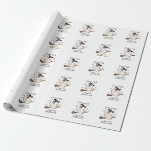 Papier Cadeau Simple et élégante Mignonne sorcière première Hall