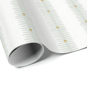 Papier Cadeau Simple géométrique moderne apaisant